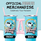 Silver Buffalo Peanuts Snoopy and Woodstock, Stainless Steel Tumbler, 40oz - Image 5