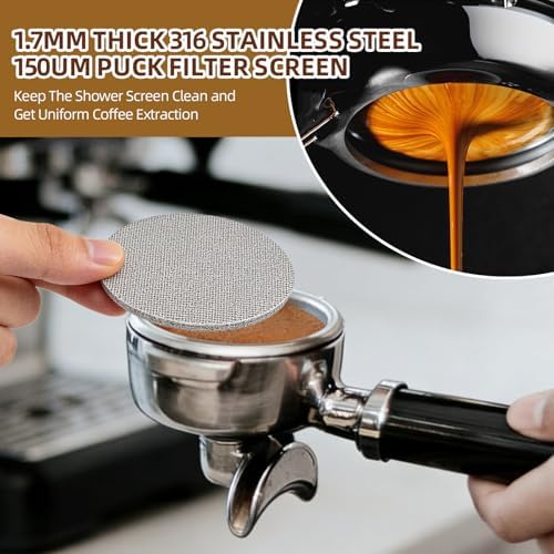 51mm Espresso Accessories Kit, Spring Loaded Calibrated Tamper, WDT Tool and Dosing Funnel Set, Coffee Machine Accessories - Image 7
