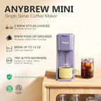 Tastyle Mini Single Serve Hot and Iced Coffee Maker for K Cup and Ground - Image 2