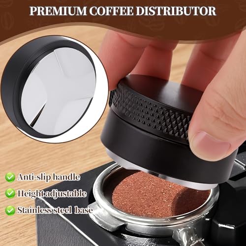 8 PCS Espresso Accessories Kit, 51mm Coffee Tamper Set - Image 6