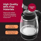 Mueller Living 1.8L Electric Kettle, Tea Kettle for Boiling Water - Image 4