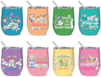 Patelai 4 Pcs 12oz Mahjong Tumbler with Lid 12oz,Chinoiserie by Patelai
