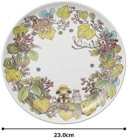 Noritake T50116A/4660-5 My Neighbor Totoro Plate 9.1 inches (23 cm), Microwave Safe, 1 Piece - Image 7