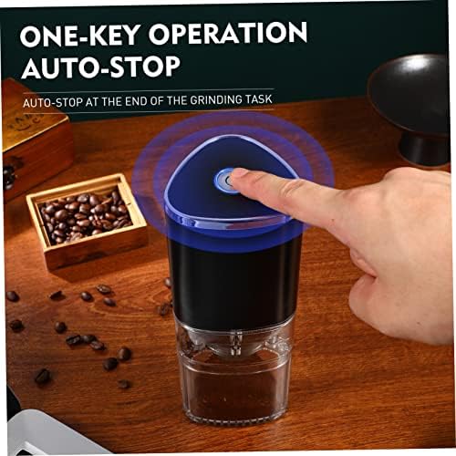 Rechargeable Conical Burr Coffee Grinder with Adjustable Thickness for Home - Image 6
