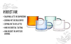 Double Wall Insulated Coffee Mugs, Set of 4, 8.5oz - Image 7