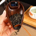 Wooden Tea Scale Coffee Scale Digital Kitchen 0.1g 0.01oz High Accuracy 0.3-200g Rechargeable Pocket Sized for Baking Cooking Tea Pour Over Coffee with Elegant Walnut Design - Image 5