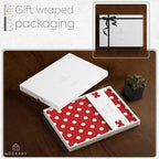 Set of 4 Heat Resistant Cork Placemats for Dining Table with Free Set of 4 Matching Drink Coasters Cream & Red Polkadot Design 16 x 12 Inches Cork Backed Hard Placemats (Red Polkadot) - Image 6