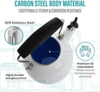 Chantal Tea Kettle, Vintage Series, Enamel on Steel, Whistling (White) - Image 3