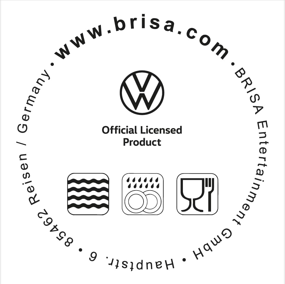 BRISA VW Collection - Beetle Bug Ceramic Espresso Cups, 4-Pack - Image 7