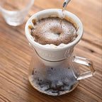 Coffee Filters Ceramic Coffee Dripper Reusable Tea Pot Filter Basket Cup Barista Brewer Tools Cafe Accessories Coffeeware Machine Strainer Mesh - Image 4