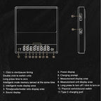 Coffee Scale with Timer, 3 Modes 0.1g High Precision Espresso Scale Touch Sensor Rechargeable Kitchen Scale for Espresso and Pour Over Coffee (White) - Image 4
