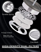 POLIVIAR 34 oz French Press & 12 oz French Press - Image 4