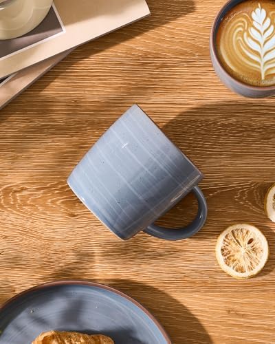 famiware Coffee Mugs Set of 4, Meteor 13 oz Ceramic Mug Cup Set with Handle - Image 2