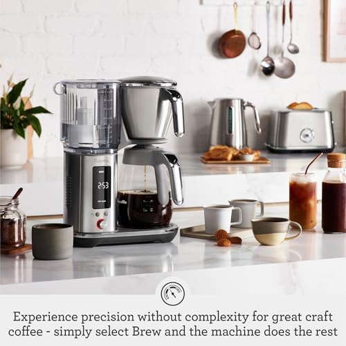 Breville BDC415BSS Luxe Brewer Glass Carafe, Brushed Stainless Steel - Image 2