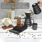 SOTECH Pour Over Coffee Maker Set Coffee Kettle Scale Ceramic Server Ceramic Dripping Cup Bean Grinder Filter Paper Ceramic Cup ALL in 1 Portable Metal Box for Traveling - Image 5