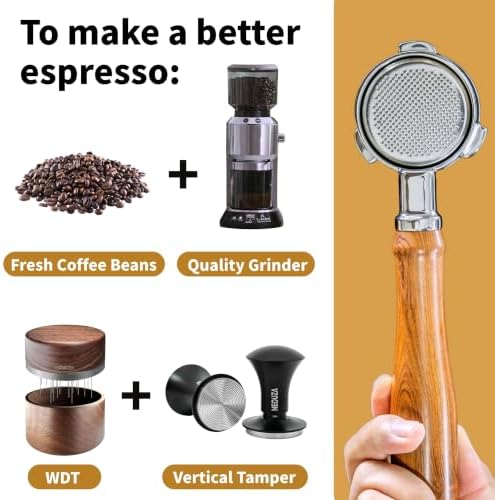 NEOUZA 51mm Bottomless Portafilter 3 Ears for CASABREWS HiBREW - Image 5