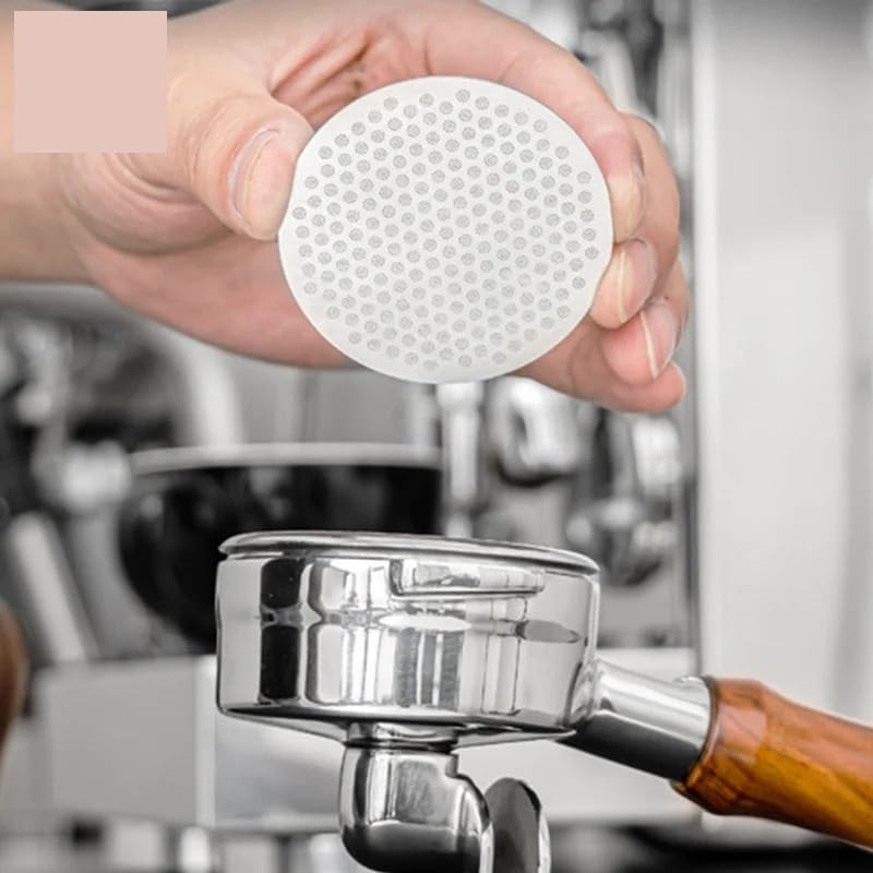 Compatible For Breville Espresso Machine 1 pcs Barista DIY Accessories 58.5mm 53mm 51mm Reusable Coffee Puck Screen Filter 0.8mm(53mm) - Image 4