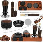 8 PCS Espresso Accessories Kit, 53.3mm Espresso Tamper Kit by Unknown