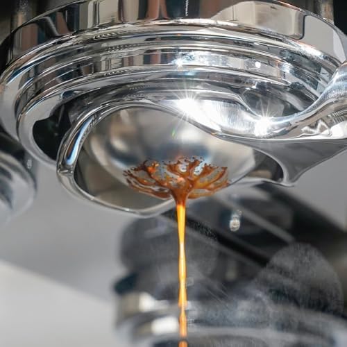 watchget 58mm Espresso Portafilter Basket 316 Stainless Steel Filter Basket Spherical Bottom Design for Even Espresso Extraction, Compatible with 58mm Espresso Machines - Image 6