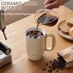 BABLOV 23oz Ceramic Lined Tumbler with Straw Insulated Coffee Tumbler - Image 2