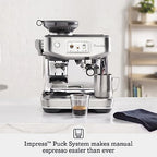 Breville BES881OLT Barista Touch Impress, Olive Tapenade - Image 2