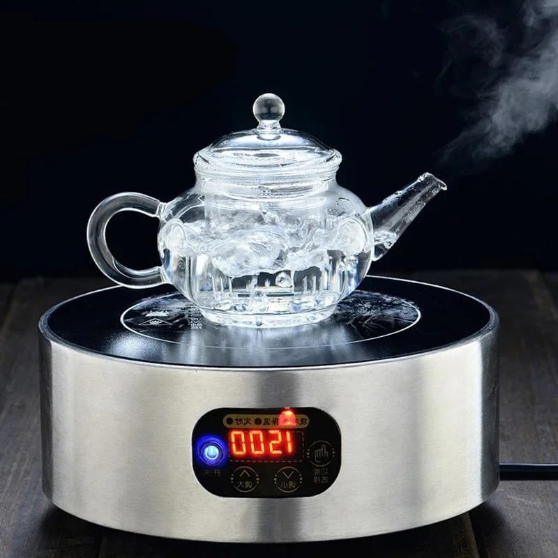 250ml Filterable Heat-resistant Glass Teapot Wall or With Stainless Steel Spring Clear Tea Pot - Image 2