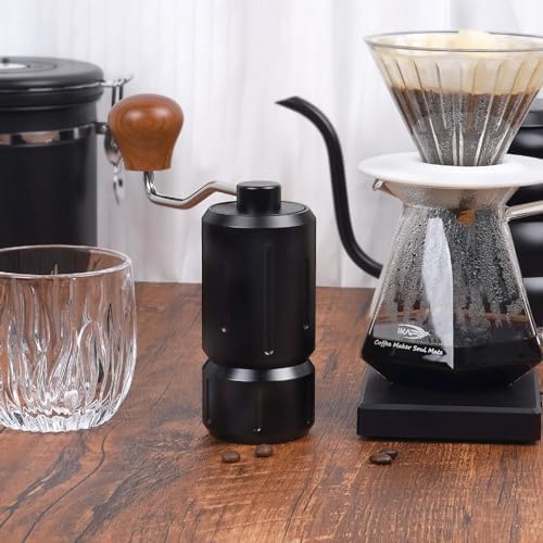 Mini Manual Coffee Grinder, Hand Espresso Grinder, Capacity 25g Coffee Bean with Conical Burr, 12 Adjustable Grinder Degree Setting - Image 6