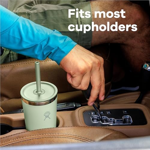 Hydro Flask 20 Oz All Around Tumbler Straw Lid Botanical Bliss Agave - Image 4