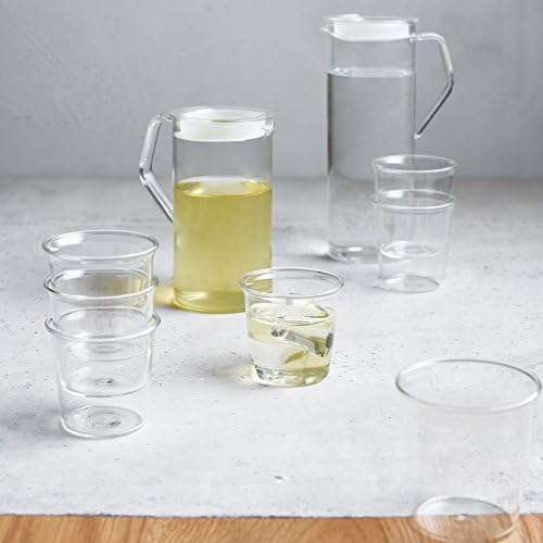 KINTO CAST 21677 Water Jug, 3.2 gal (1.2 L), Heat Resistant Glass, Microwave and Dishwasher Safe, Gift - Image 4