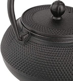 Tea Kettle Whistling Pots Home Stovetop Teapot 800ML Cast Iron with Removable Infuser - Image 7