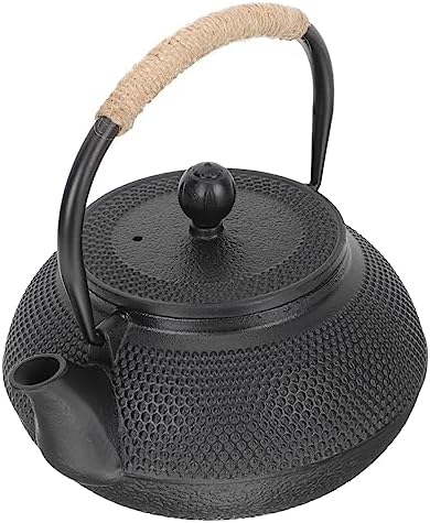 Tetsubin Tea Pot 800ml Iron Teapot with Handle Xmas by Mobestech