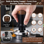 8 PCS Espresso Accessories Kit, 53.3mm Espresso Tamper Kit - Image 4
