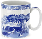 Spode Blue Italian Set of 4 Small Mugs, 9 Fluid Ounces by Spode