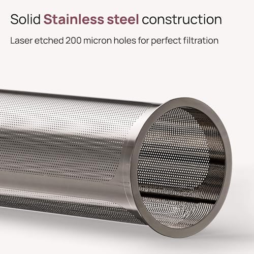 NitroPress Cold Brew Coffee Maker - Stainless Steel Home Brew Kit - Image 5