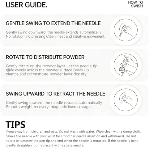 WDT Espresso Distribution Tools, Espresso Accessories, 0.4mm 6 Needle Coffee Stirrer, with Base, Extra 6 Needles, for Barista Espresso Machine Accessories - Image 7