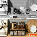 Tea Bag Organizer Holder, Wood Tea Organizers and Storage, 8 Compartments - Image 5