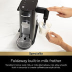 Ninja PB051 Pods & Grounds Specialty Single-Serve Coffee Maker, Compatible with K-Cups, Built-In Milk Frother, 6-oz. Cup to 24-oz. Travel Mug Sizes, Black (Renewed) - Image 4