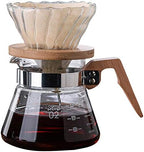DUEBEL Cold Brew Coffee Maker Glass Jar with Handle, Glass Pitcher with Removable Stainless Steel Filter 1.7L (47.5OZ) (K-M101) by DUEBEL