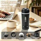 Travel Electric Kettle Portable, 304 Stainless Steel, Fast Boil,350ml - Image 4