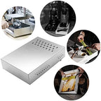 DIBTSA Espresso Knock Box Drawer, 2.5L Capacity Stainless Steel Detachable Coffee Ground Knock Container,For Home,Office,Restaurant and Coffee Shop (Silver) - Image 5