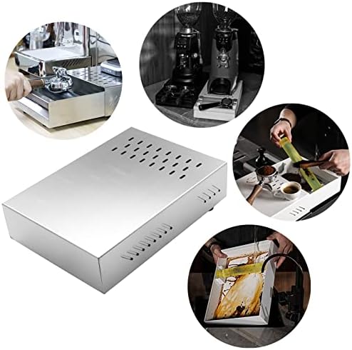 DIBTSA Espresso Knock Box Drawer, 2.5L Capacity Stainless Steel Detachable Coffee Ground Knock Container,For Home,Office,Restaurant and Coffee Shop (Silver) - Image 5