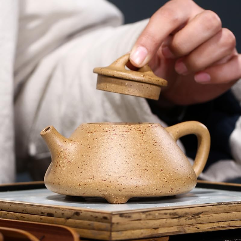 Tea Pots For Loose Tea Zisha Teapot Kung Fu Tea Set Teapot Light Luxury Teapot Filter Hole Teapot Suitable For Most Teas Tea Infuser Pot - Image 4