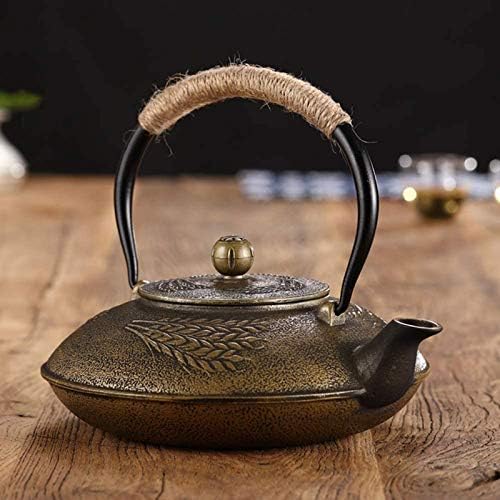 1200ML Antique Cast Iron Teapot with Removable Stainless Steel Filter for Loose Leaf Tea, Japanese Healthy Tetsubin Tea Kettle As Gift - Image 4