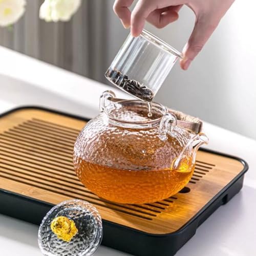 Removable Electric Ceramic Stove teapot Transparent Glass Tea Brewer with Infuser Large Capacity Tea Making Container Tea Kettle Cleanable - Image 4