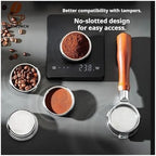 Coffee Filter Basket 18-22g Espresso Machine Dripper Portafilter Coffee Maker Strainer Cafe Puck Screen Stainless Steel(22g) - Image 4