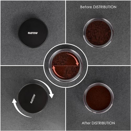 MATOW 58mm Dosing Funnel & Gravity Distributor for 58mm Portafilter - Image 4