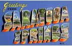 CafePress Saratoga Springs New York Tumbled Stone - Set of 4 Coasters Set of 4 w/holder - Image 2