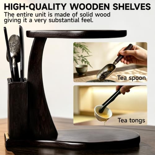 Lazy Gong Fu Tea Set Semi Automatic Magnetic Glass Teapot - Image 5