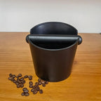 HEPBAK Coffee Knock Box Durable Stainless Steel Absorbent Bucket Anti-slip Espresso Plastic Waste Bin Basket Coffee Kitchen Accessories - Image 4