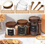 3 Pcs Coffee and Sugar Container Set, 31,24,18 oz - Image 3